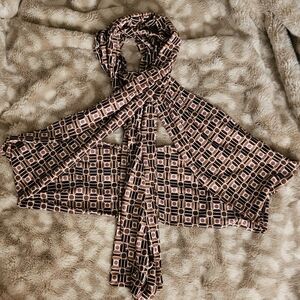 ☀️Geometric Wrap Halter Top